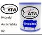 Preview: Hyundai, Arctic White, 9Z: 1L Lackdose, von ATW Autoteile West.